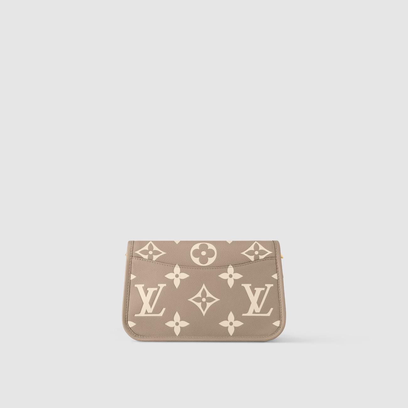 Túi Louis Vuitton Diane Nữ Xám Be